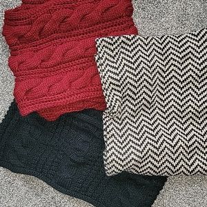 Set of 3 Infinity Scarves